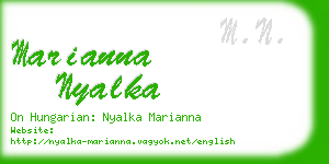 marianna nyalka business card